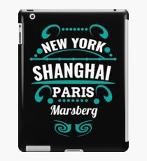 Marsberg - Our city is not world mopeds, but it should. iPad Case/Skin