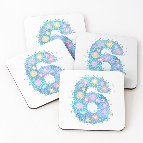 Item preview, Floral Letter "6" WeArePrettierThanFlowers designed and sold by birthflower.
