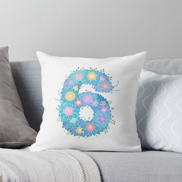Artikelvorschau, Blumenbuchstabe „6“ WeArePrettierThanFlowers entworfen und verkauft von birthflower.