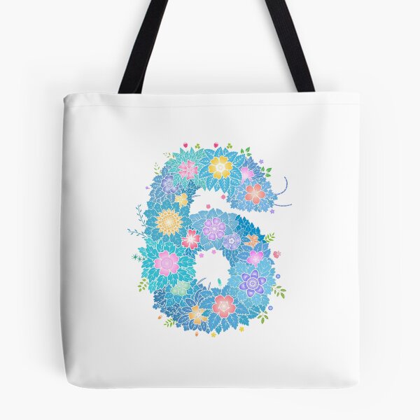 Artikelvorschau, Blumenbuchstabe „6“ WeArePrettierThanFlowers entworfen und verkauft von birthflower.