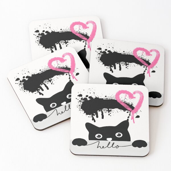 Item preview, Hello Cat. designed and sold by shoula7art.