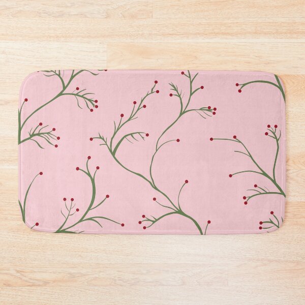 Item preview, Cherry tree on pink background designed and sold by pmdcreations.
