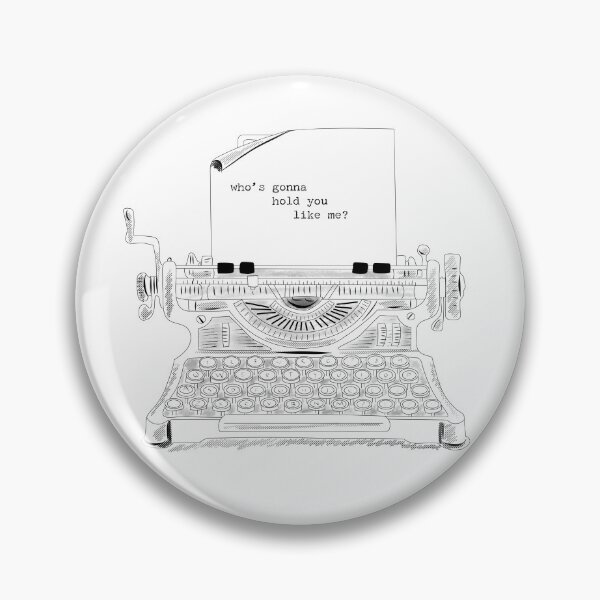 Item preview, Who's Gonna Hold you Typewriter designed and sold by gracealexart22.