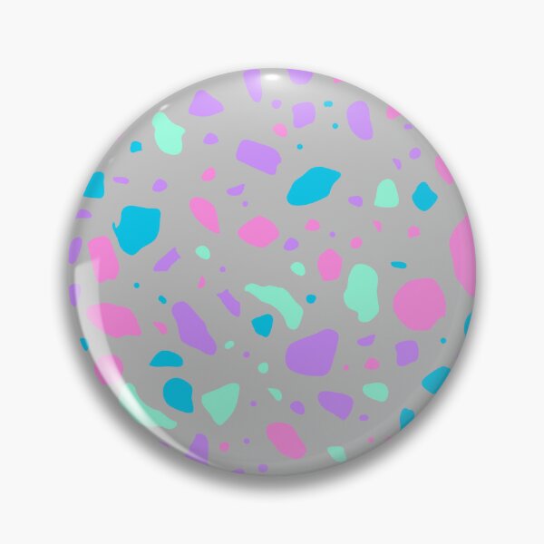 Item preview, Grey Multicolor Terrazzo Tile Composition Seamless Chips Replica designed and sold by Alchemy-A-La-G.