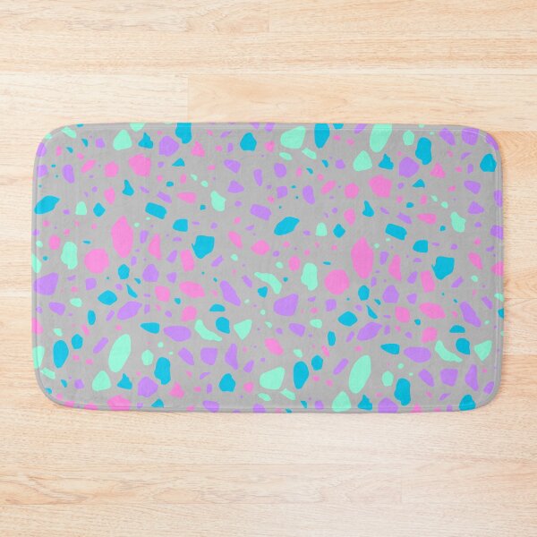Item preview, Grey Multicolor Terrazzo Tile Composition Seamless Chips Replica designed and sold by Alchemy-A-La-G.