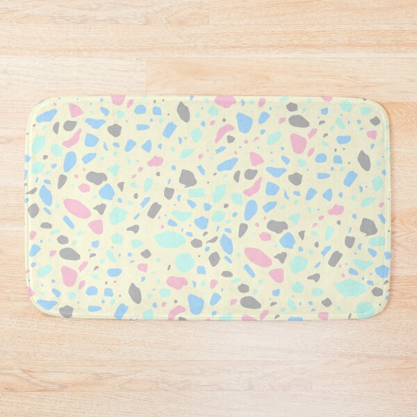 Item preview, Yellow Multicolor Terrazzo Tile Composition Seamless Chips Replica designed and sold by Alchemy-A-La-G.