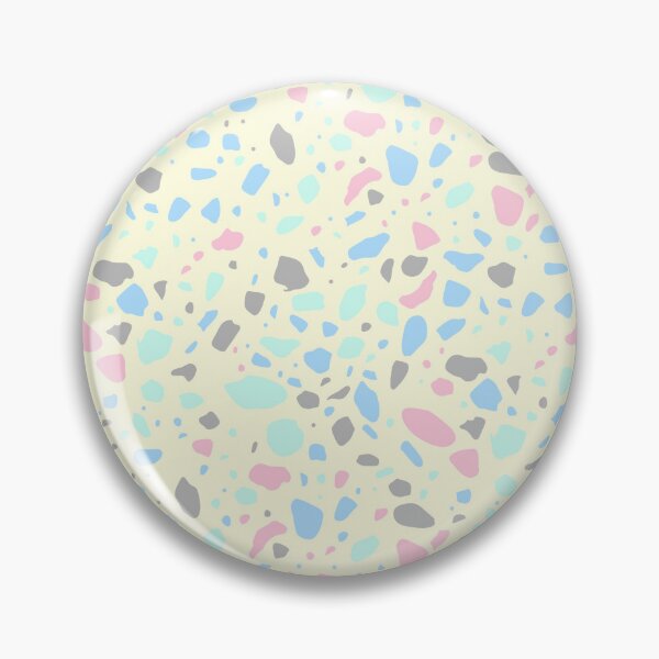 Item preview, Yellow Multicolor Terrazzo Tile Composition Seamless Chips Replica designed and sold by Alchemy-A-La-G.
