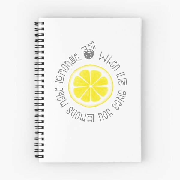 Item preview, When life gives you lemons make lemonade. Motivational Saying. Typography designed and sold by STYLESYNDIKAT.