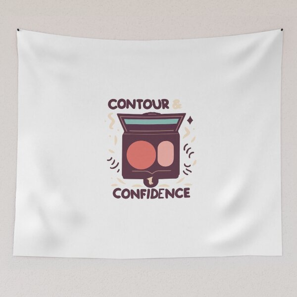 Aperçu de l'œuvre Palette Contour Minimaliste - Contour & Confiance créée et vendue par NiftyWrx.
