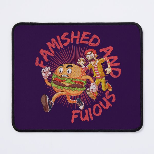 Item preview, Famished and furious | Burger on the Run! designed and sold by LicencaPoetica.