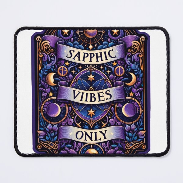 Item preview, Sapphic Viibes Only designed and sold by PunPouch.