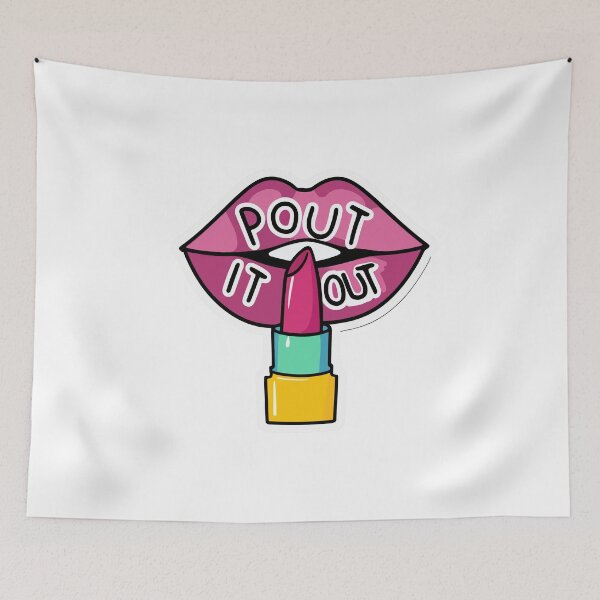 Item preview, Pout it Out - Pop Art Lipstick designed and sold by NiftyWrx.