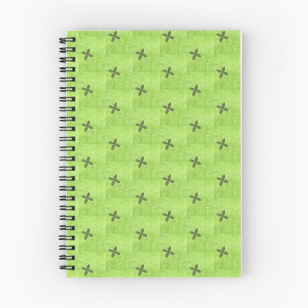 Item preview, Black flower on apple green watercolor designed and sold by LunaMothDesigns.