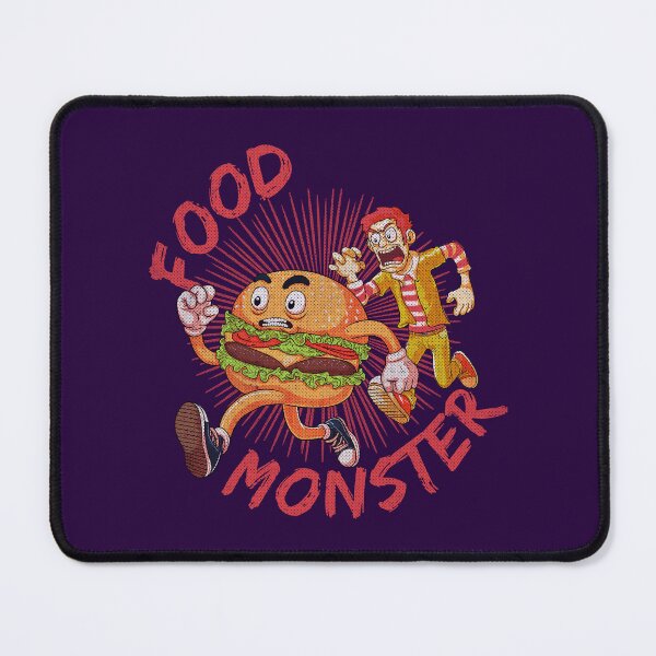 Item preview, Food monster | Burger on the Run! designed and sold by LicencaPoetica.
