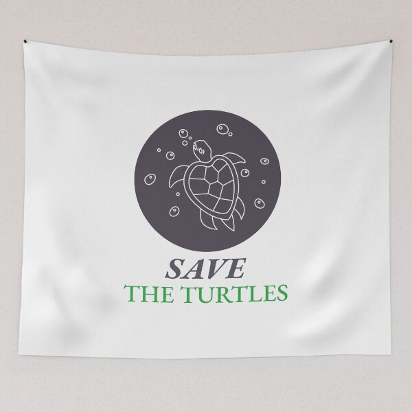 Item preview, Save the turtles designed and sold by Tanseytees.
