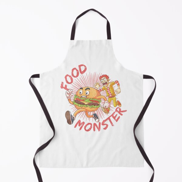 Item preview, Food monster | Burger on the Run! designed and sold by LicencaPoetica.