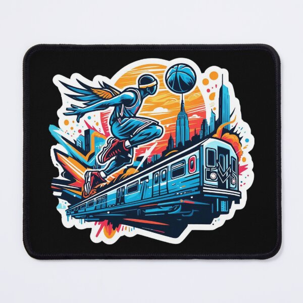 Item preview, Metro Hoops Dream designed and sold by pixelpulsenyc.