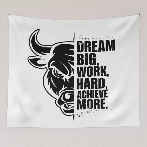 Item preview, Dream big, work hard, achieve more designed and sold by GFORCE_SHOP.