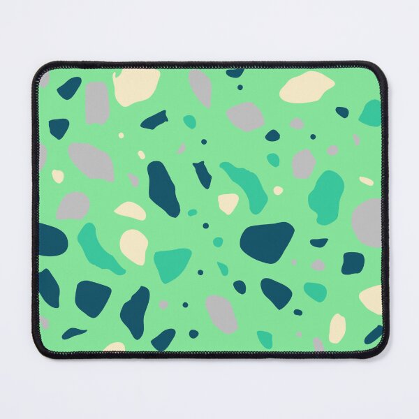 Item preview, Green Multicolor Terrazzo Tile Composition Seamless Flooring Replica designed and sold by Alchemy-A-La-G.