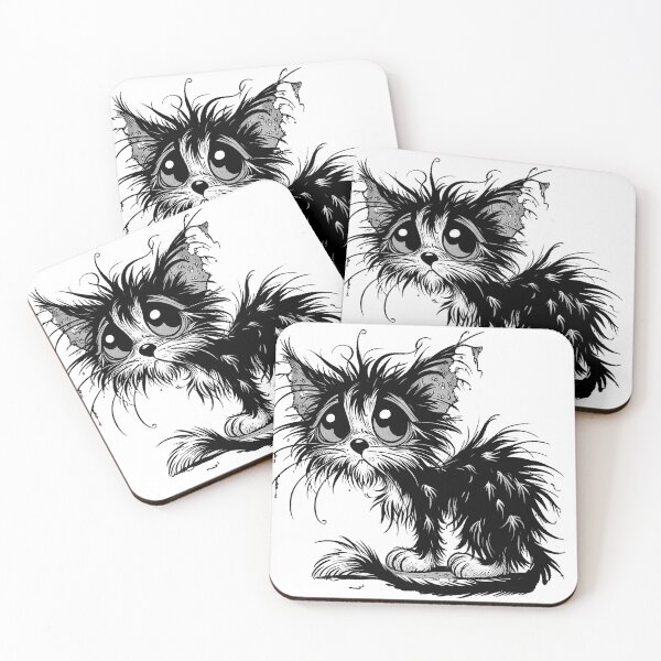 Item preview, SAD KITTEN designed and sold by Foxlindesigns.