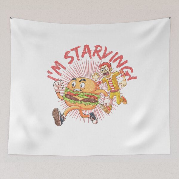 Item preview, I'm starving! | Burger on the Run! designed and sold by LicencaPoetica.