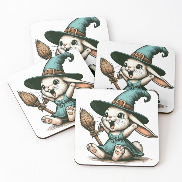 Item preview, Cute Witch Bunny designed and sold by ChrisCandle.
