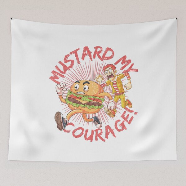 Item preview, Mustard my courage! | Burger on the Run! designed and sold by LicencaPoetica.