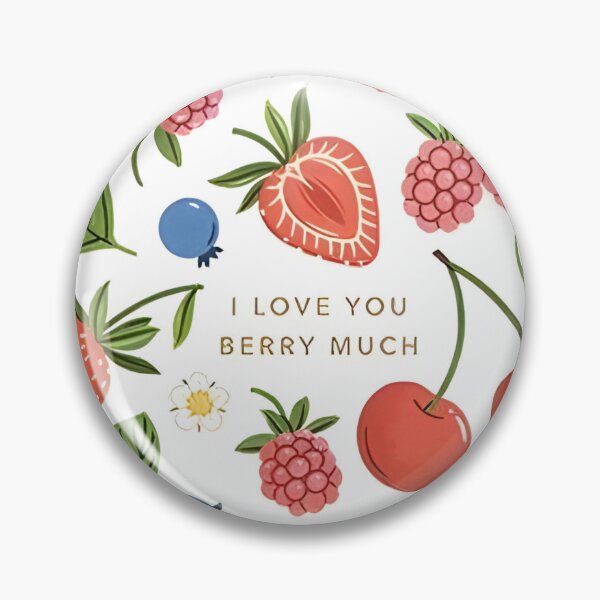 Item preview, I Love You Berry Much designed and sold by jennysselling.