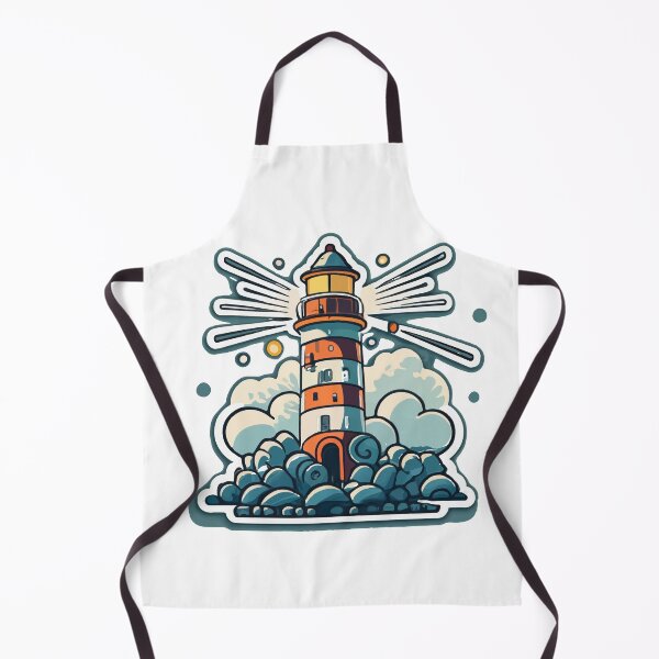 Item preview, Nautical Lighthouse in Fog Design designed and sold by NiftyWrx.