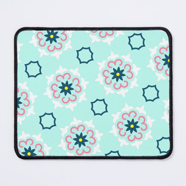 Item preview, Teal Multicolor Cloud Flower Petals Ordered Harmonious Composition designed and sold by Alchemy-A-La-G.