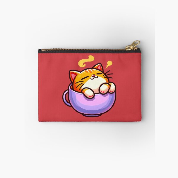 Item preview, Cute cartoon kitten taking bath in coffee cup designed and sold by AD-Digital-Art.