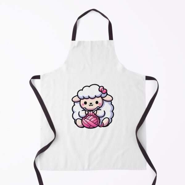 Artikelvorschau, Kawaii Schafe stricken entworfen und verkauft von Cloudlilyart.