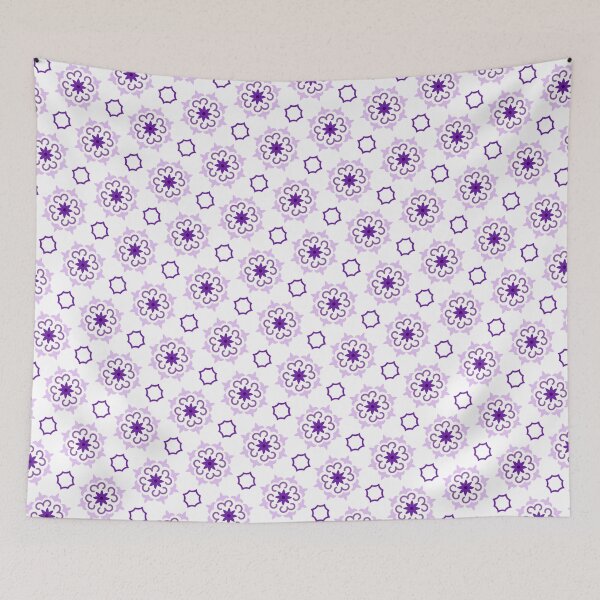 Item preview, Purple Polychromatic Cloud Flower Petals Ordered Harmonious Composition designed and sold by Alchemy-A-La-G.