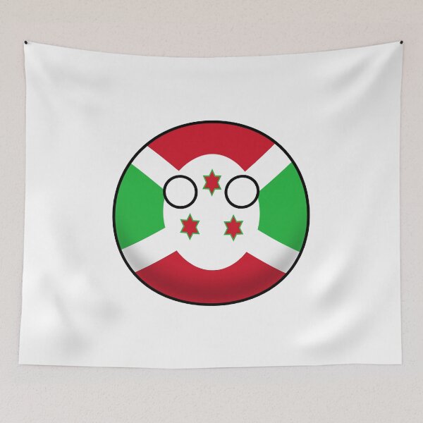 Item preview, Burundi Countryball designed and sold by Candie-Shop.