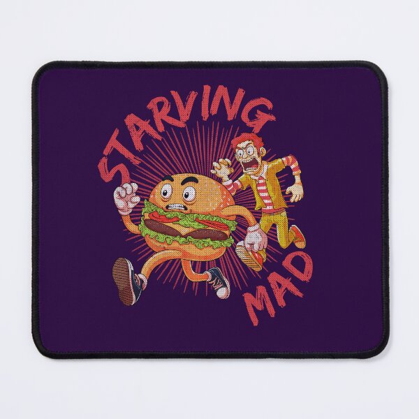 Item preview, Starving mad | Burger on the Run! designed and sold by LicencaPoetica.