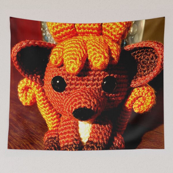 Artikelvorschau, Gestrickter Löwe entworfen und verkauft von ontological.