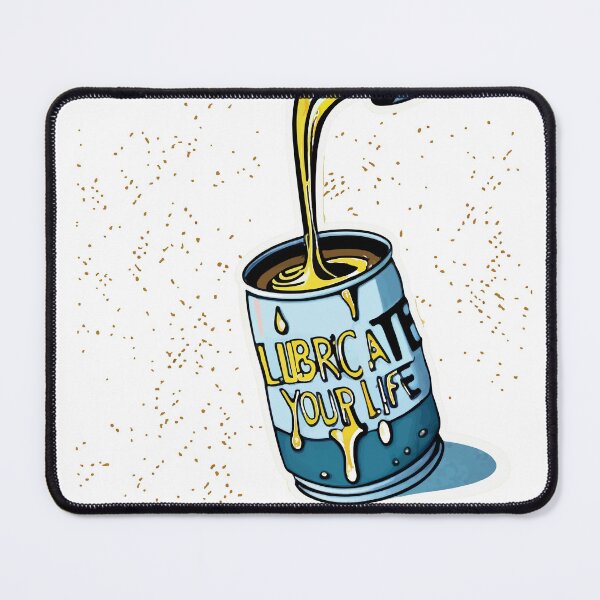 Item preview, Lubricate Your Life - Pop Art Oil Can Design designed and sold by NiftyWrx.