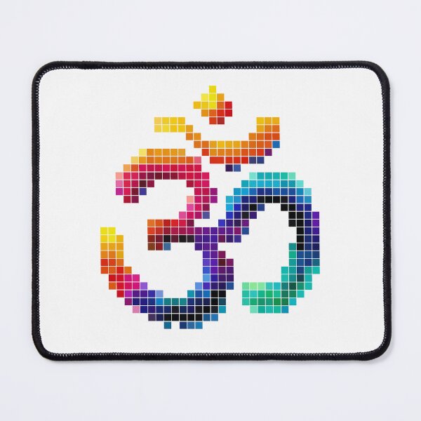 Item preview, Pixels Om: Vibrant Digital Mantra designed and sold by H Jonas.
