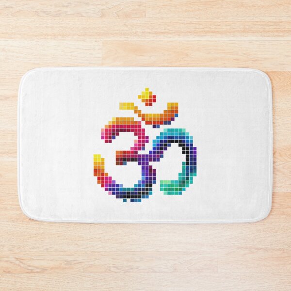 Item preview, Pixels Om: Vibrant Digital Mantra designed and sold by H Jonas.