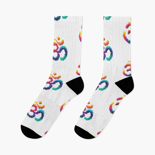 Item preview, Pixels Om: Vibrant Digital Mantra designed and sold by H Jonas.