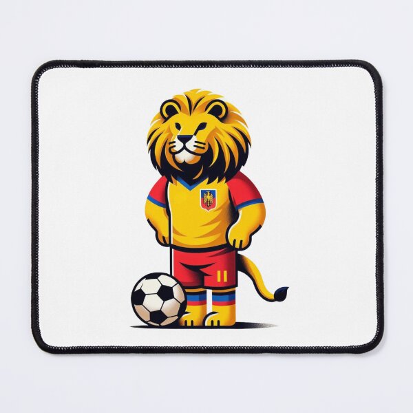 Item preview, Romanian lion soccer t-shirt designed and sold by maypp.