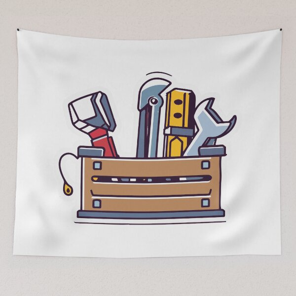 Item preview, Mechanic's Toolbox and Equipment Design designed and sold by NiftyWrx.