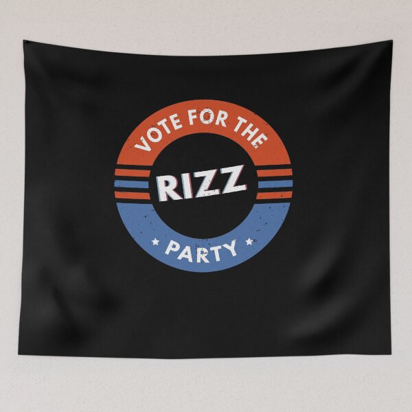 Item preview, Vote for the Rizz Party Meme Political Humor designed and sold by elderberry.