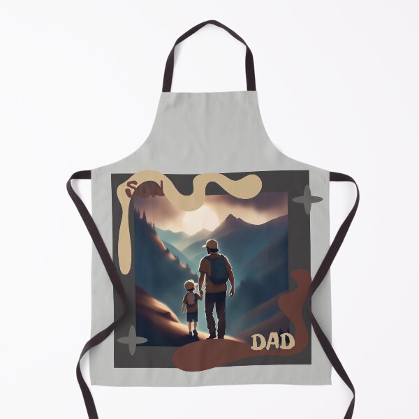 Item preview, DAD & SON, SON & DAD, Family, love, father, daddy designed and sold by GOLDENGARDENART.