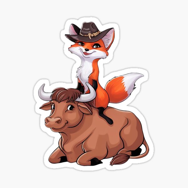 Item preview, Cute Bull Riding Vixen designed and sold by Vixen-Games.