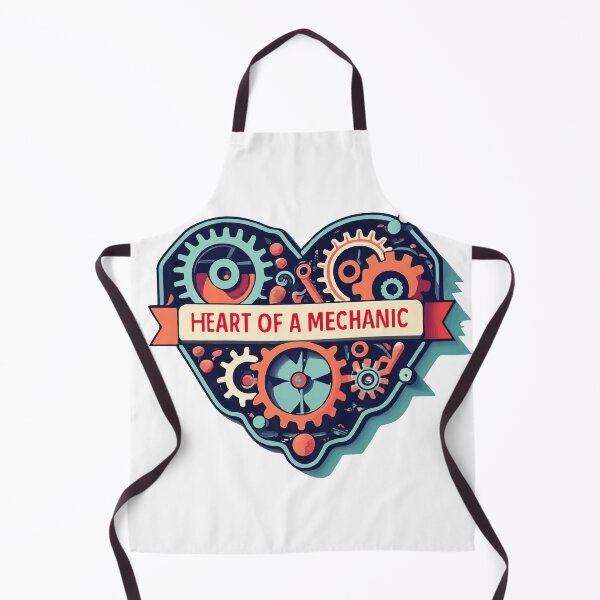 Item preview, Mechanical Cog Heart - Heart of a Mechanic designed and sold by NiftyWrx.