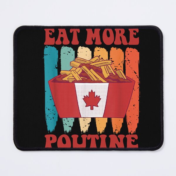 Item preview, Eat More Poutine Retro designed and sold by CHAKSTYLE.
