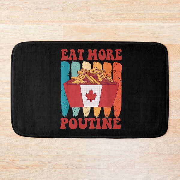 Item preview, Eat More Poutine Retro designed and sold by CHAKSTYLE.