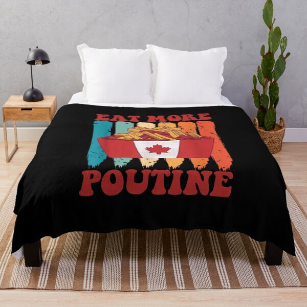 Item preview, Eat More Poutine Retro designed and sold by CHAKSTYLE.
