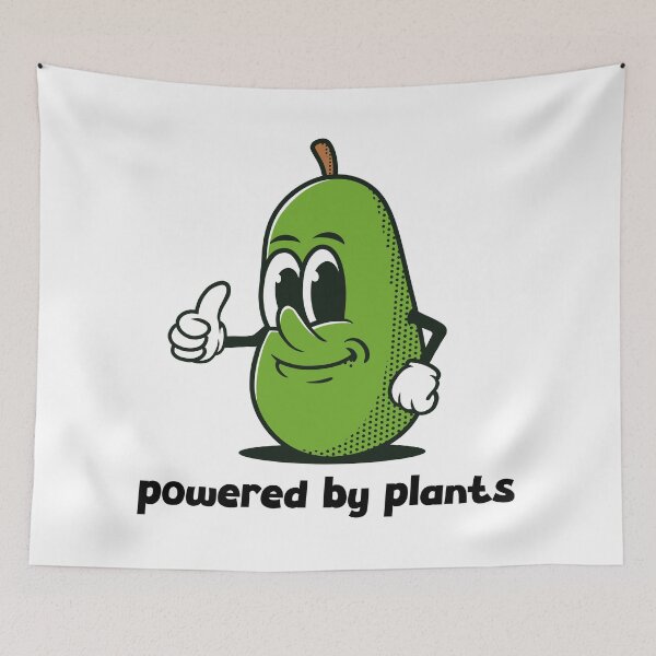 Item preview, Vegetarian, Powered By Plants designed and sold by mag-graphic.
